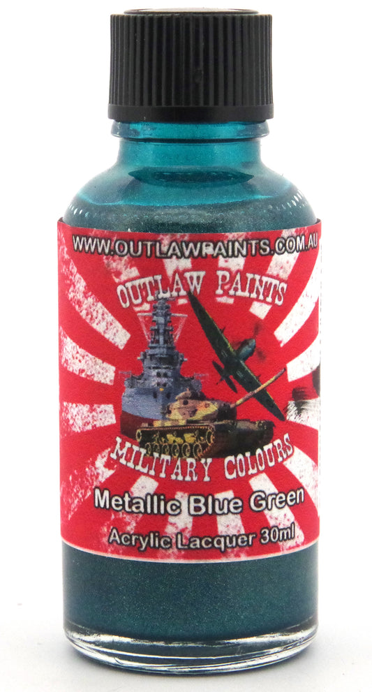 Outlaw Lacquer OP168 - Japanese Metallic Blue-Green