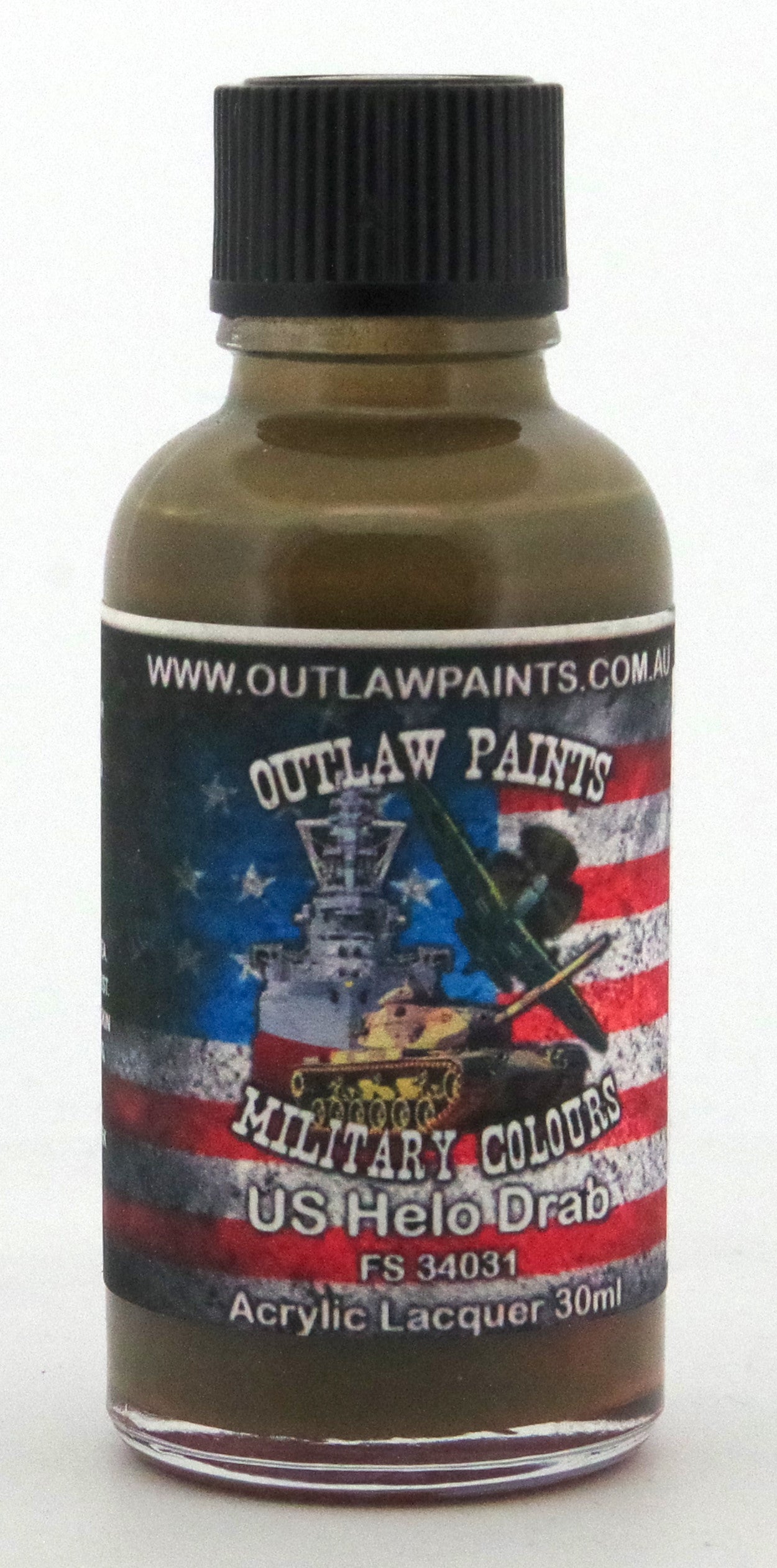 Outlaw Lacquer OP120 - US Helo Drab