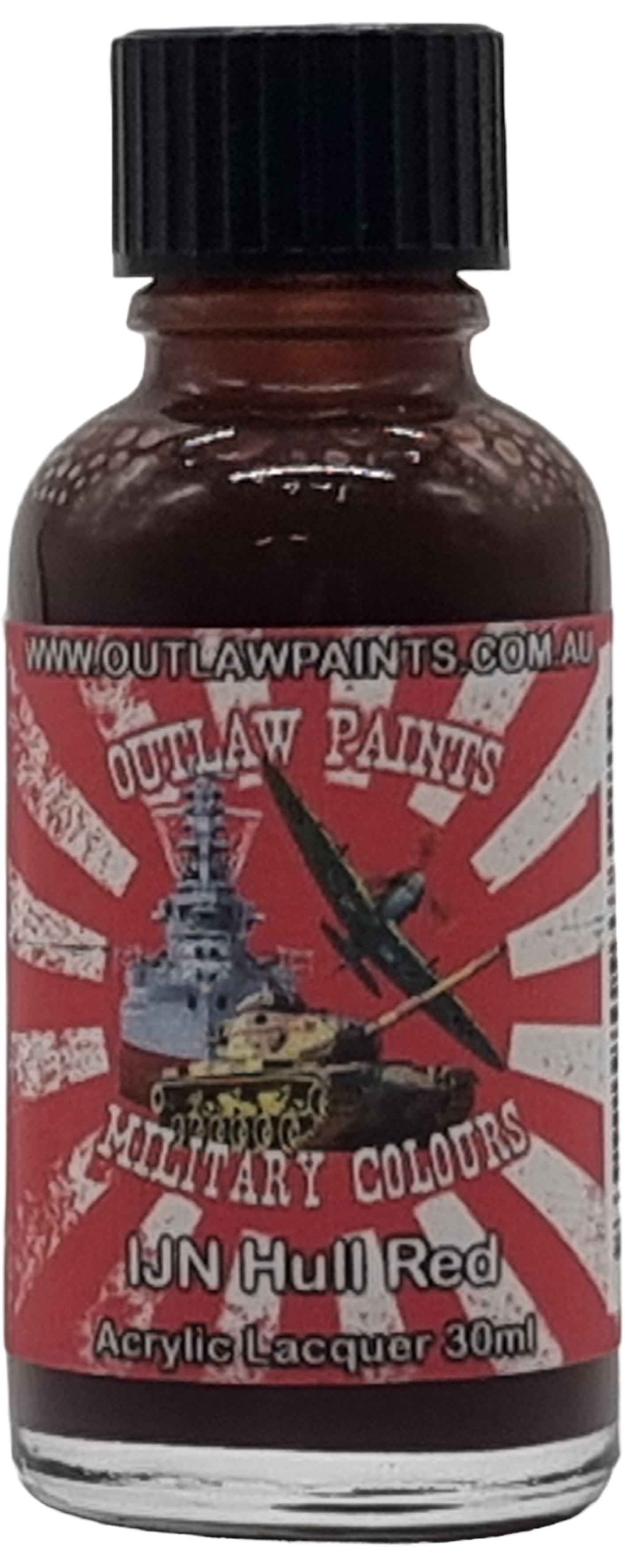 Outlaw Lacquer OP61 - IJN Hull Red