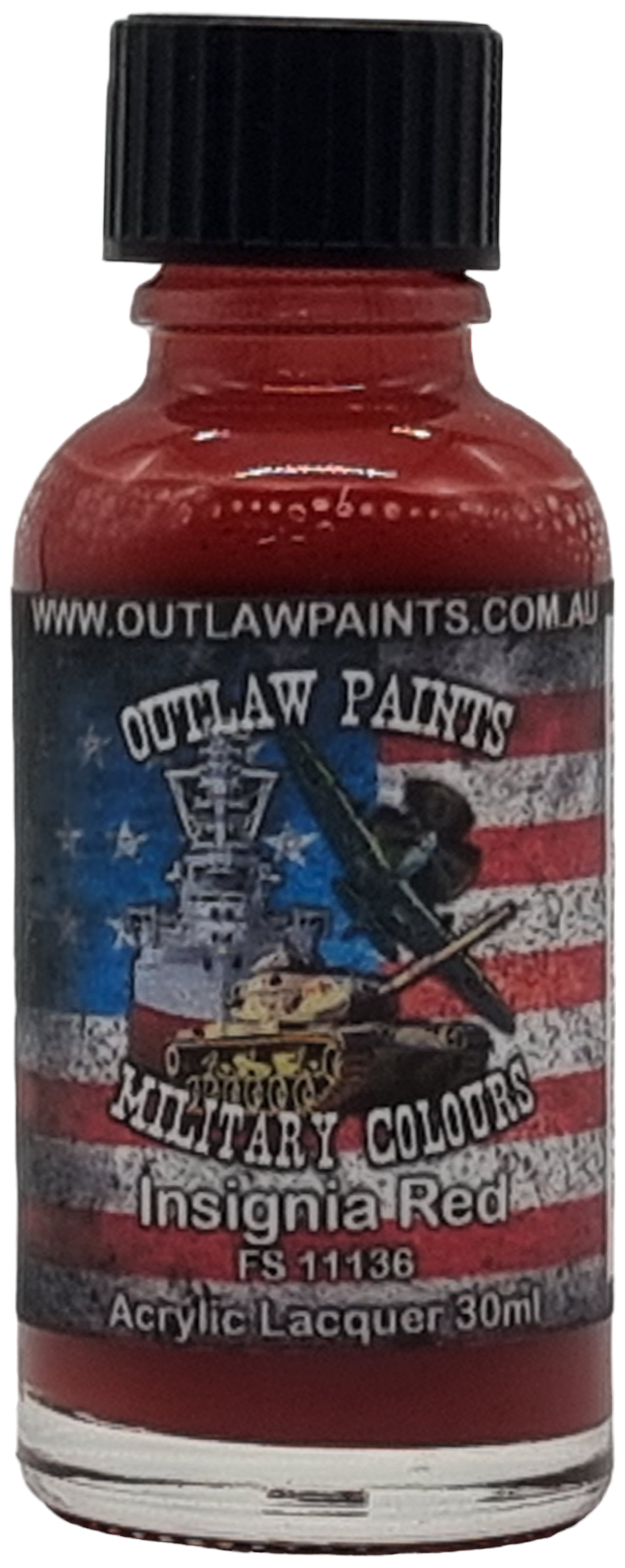 Outlaw Lacquer OP11 - US Insignia Red