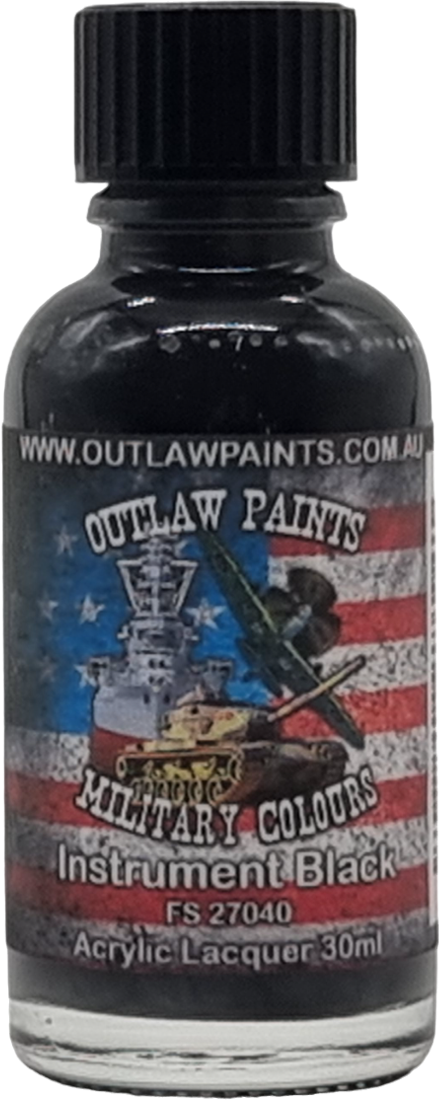 Outlaw Lacquer OP37 - US Instrument Black