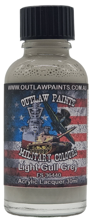 Outlaw Lacquer OP23 - US Light Gull Grey