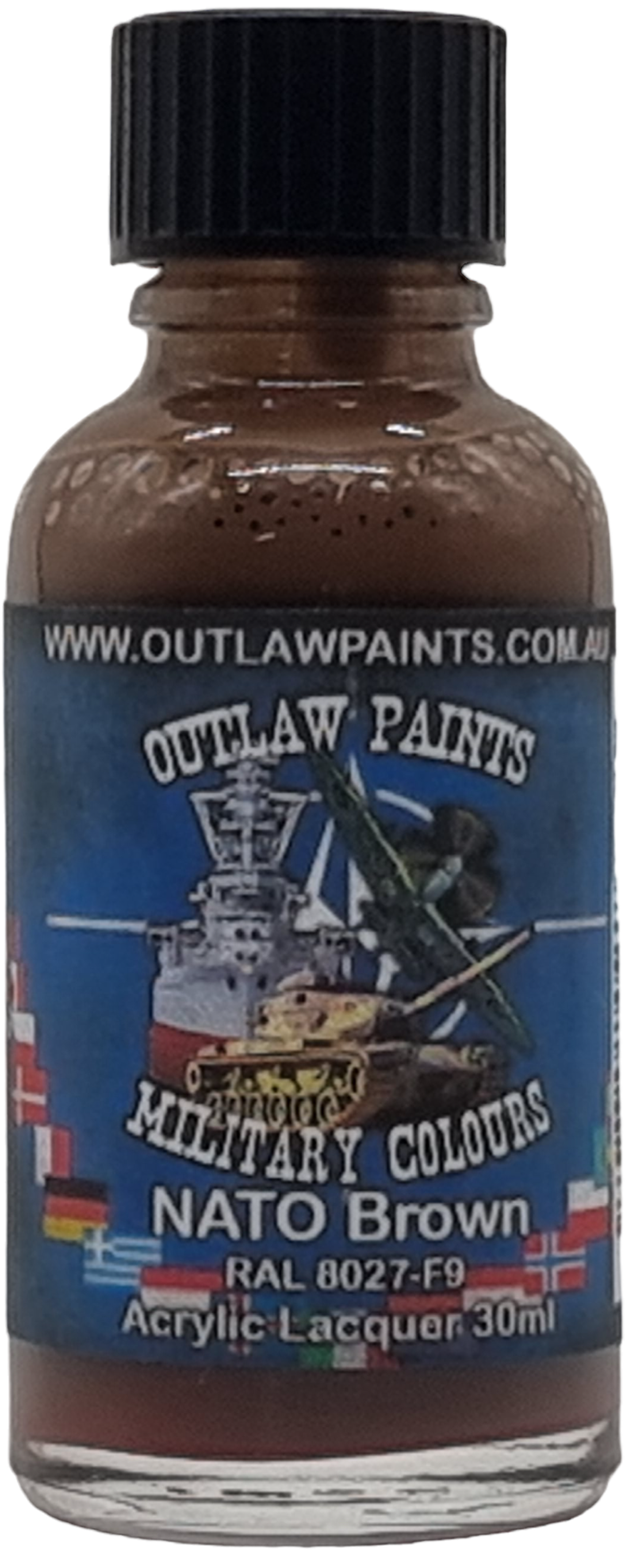 Outlaw Lacquer OP93 - NATO Brown