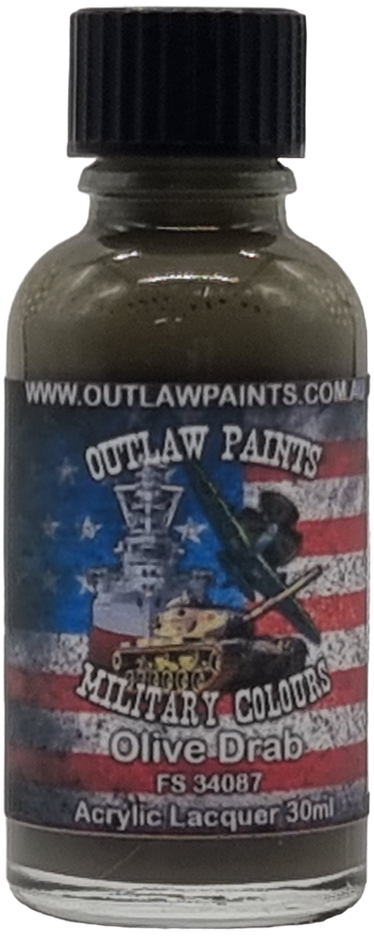 Outlaw Lacquer OP1 - US Olive Drab FS34087