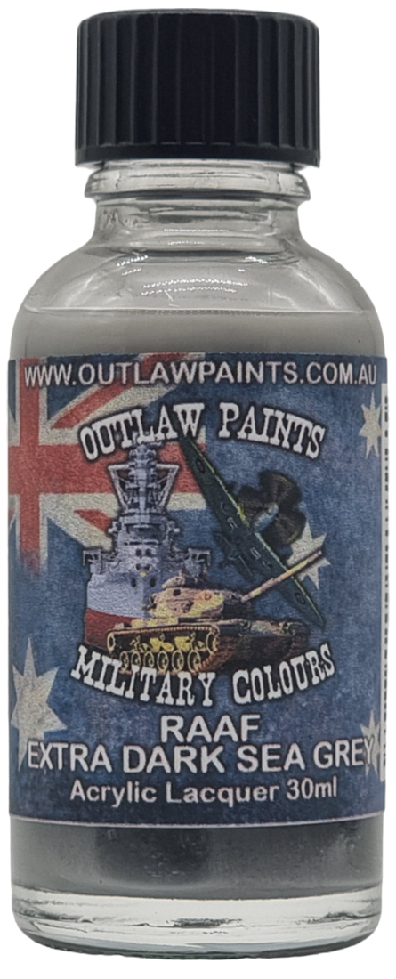 Outlaw Lacquer OP129 - RAAF Extra Dark Sea Grey