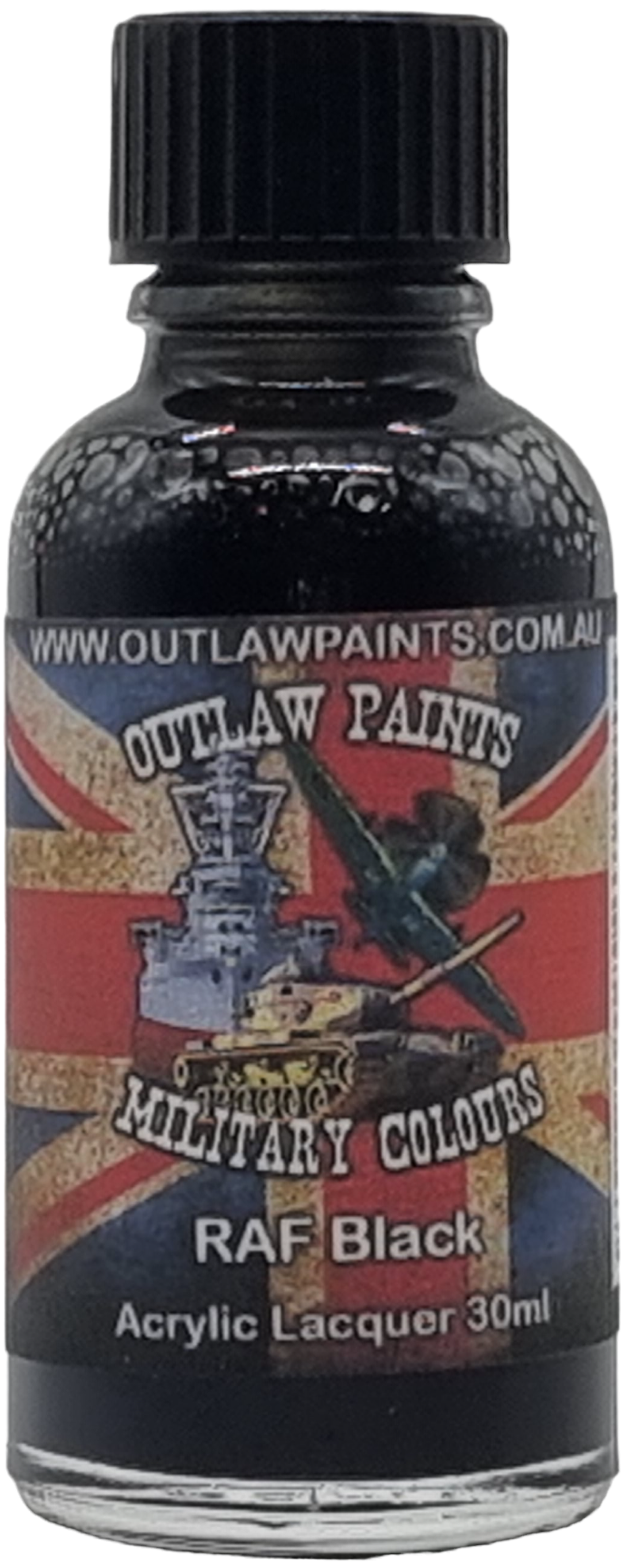 Outlaw Lacquer OP114 - RAF Black