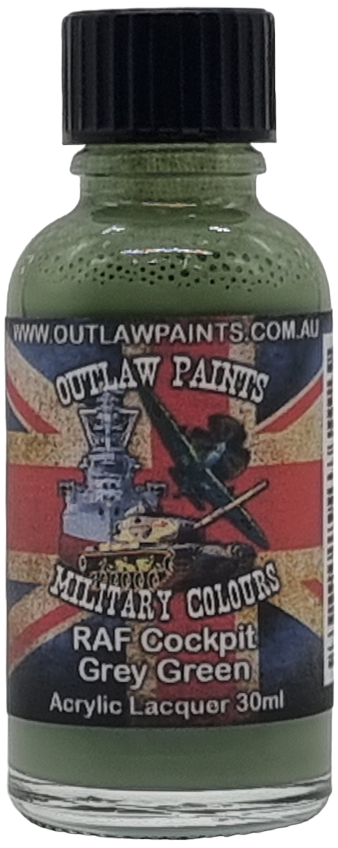 Outlaw Lacquer OP94 - RAF Cockpit Grey-Green