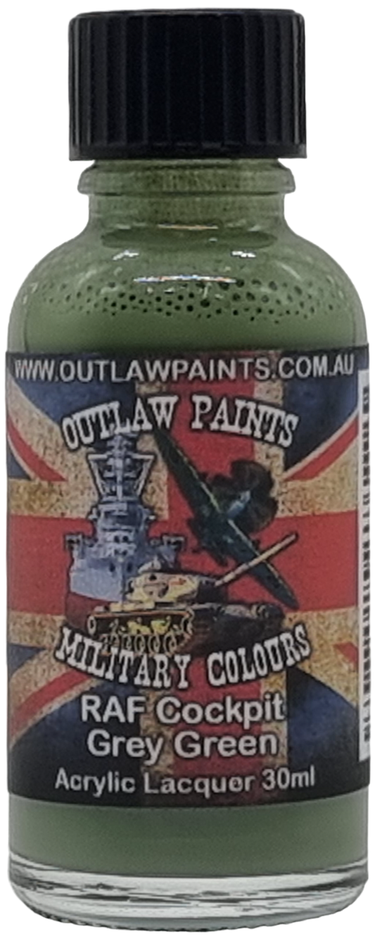 Outlaw Lacquer OP94 - RAF Cockpit Grey-Green