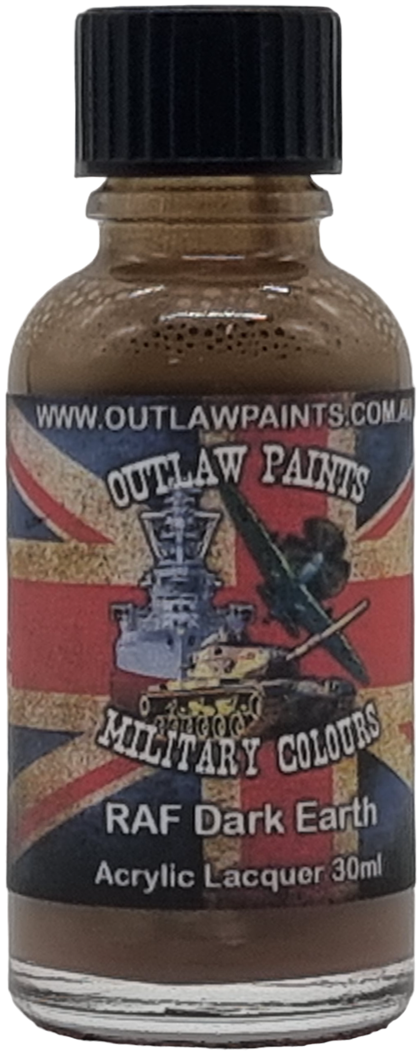 Outlaw Lacquer OP96 - RAF Dark Earth