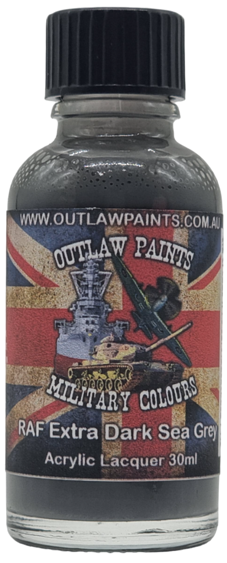 Outlaw Lacquer OP78 - RAF Extra Dark Sea Grey