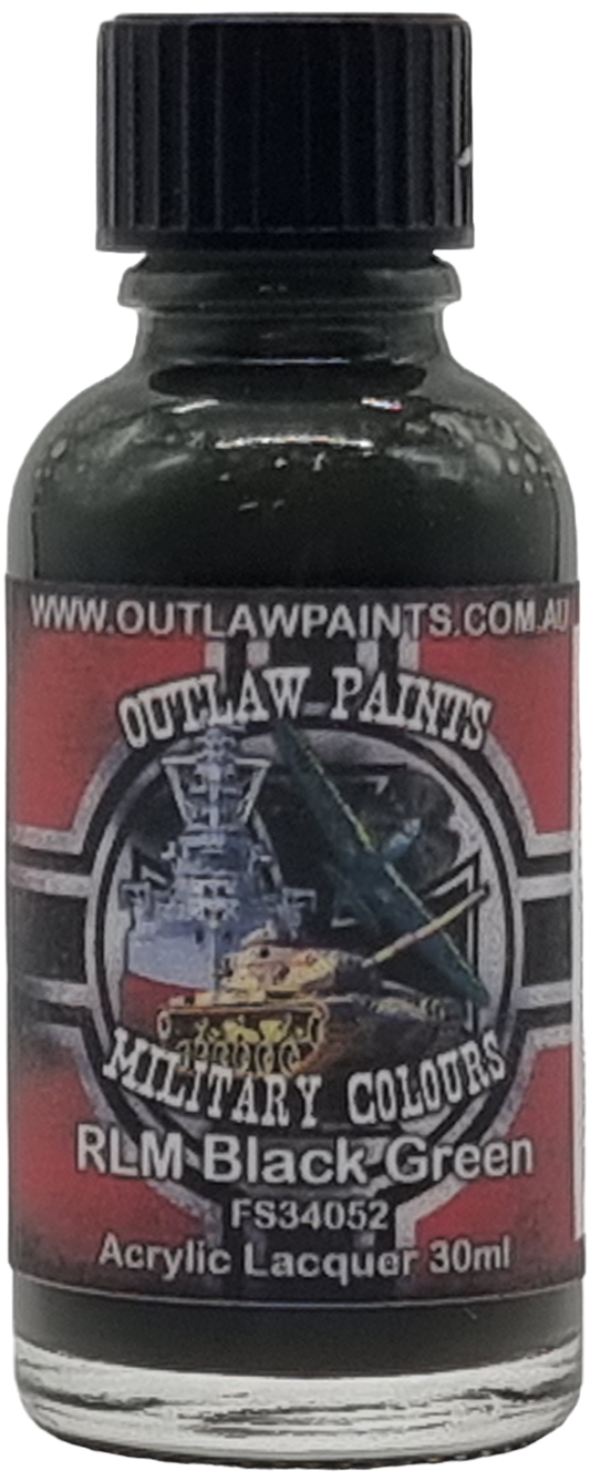 Outlaw Lacquer OP107 - German RLM Black Green