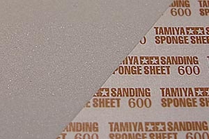 Tamiya Sanding Sponge Sheet 600 Grit