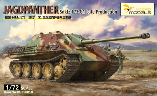 Vespid Models 1/72 Scale Jagdpanther G1 Late Production