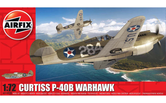 Airfix 1/72nd Scale Curtiss P-40B Warhawk