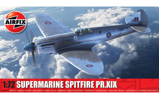 Airfix 2024 Release 1/72nd scale Supermarine Spitfire PR.XIX