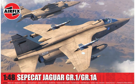 Airfix 1/48th scale SEPECAT Jaguar GR1/1A PREORDER - Including UK P&P