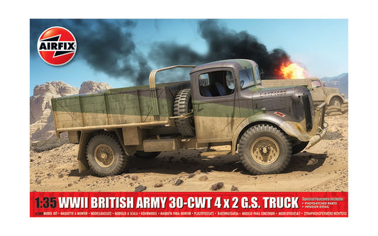 Airfix 1/35th scale WWII British Army 30-cwt 4x2 GS Truck