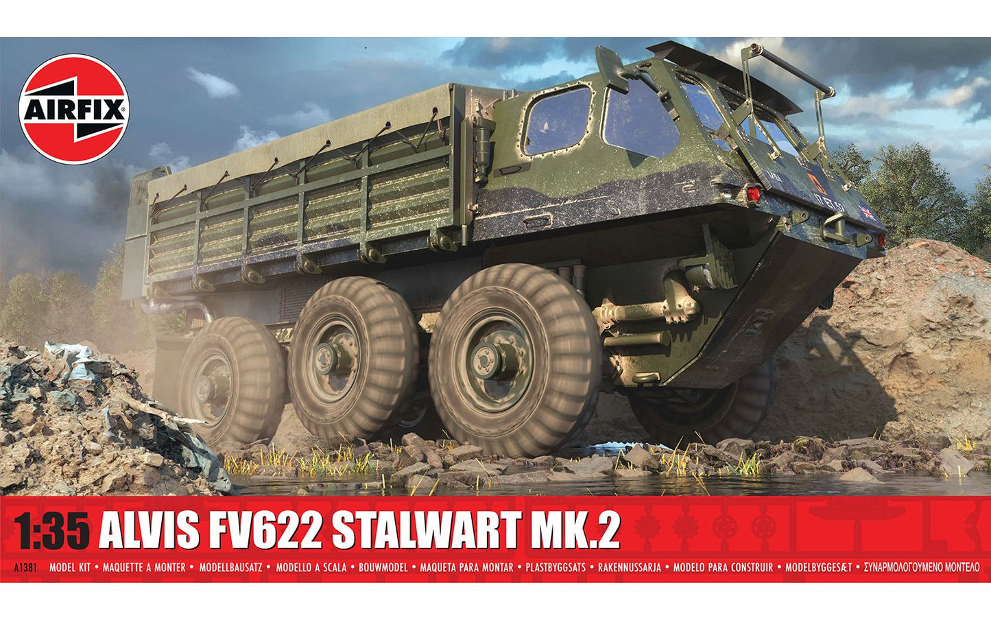 Airfix 1/35th Alvis FV622 Stalwart Mk.2PREORDER - Including UK P&P