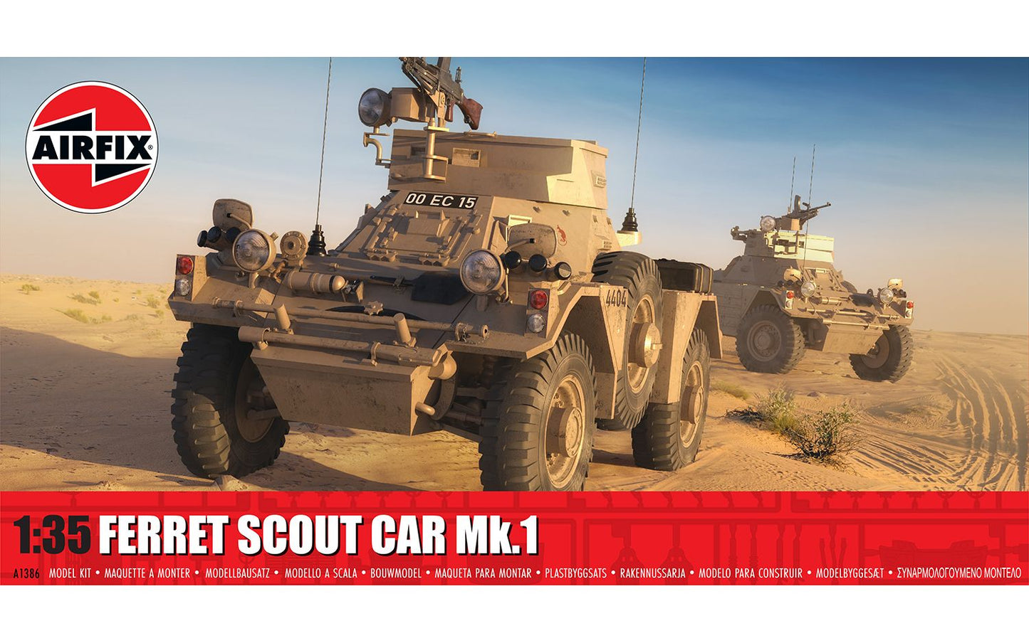 Airfix 1/35th Ferret Scout Car Mk.1 PREORDER - Including UK P&P