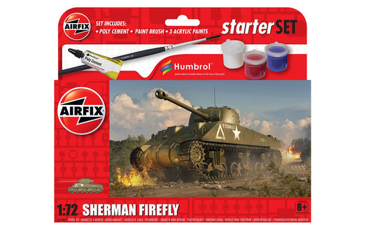 Airfix 1/72nd scale Sherman Firefly Starter Set