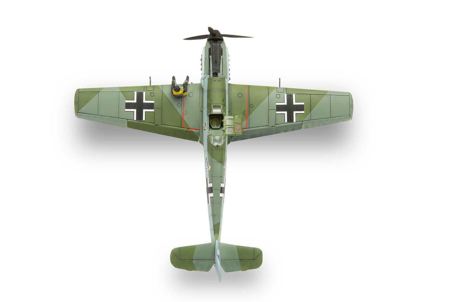 Airfix 1/72nd scale Battle of Britain Messerschmitt Bf109E-3 Starter Set