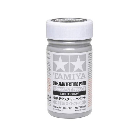 Tamiya Diorama Texture Paint (Pavement Effect, Light Gray)