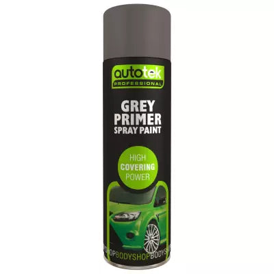 Autotek Grey Primer Spray Paint 500ml