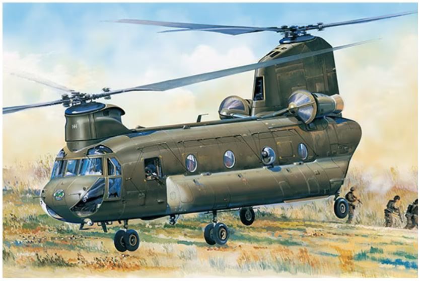 HobbyBoss 1/48th scale CH-47D Chinook