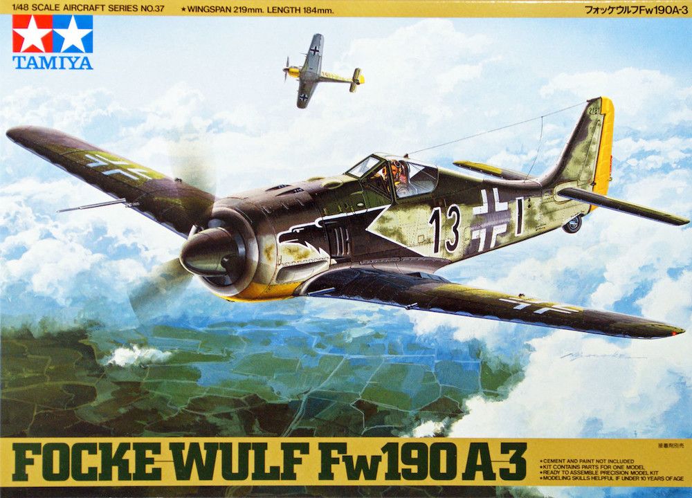 Tamiya 1/48th scale Focke-Wulf Fw190A-3
