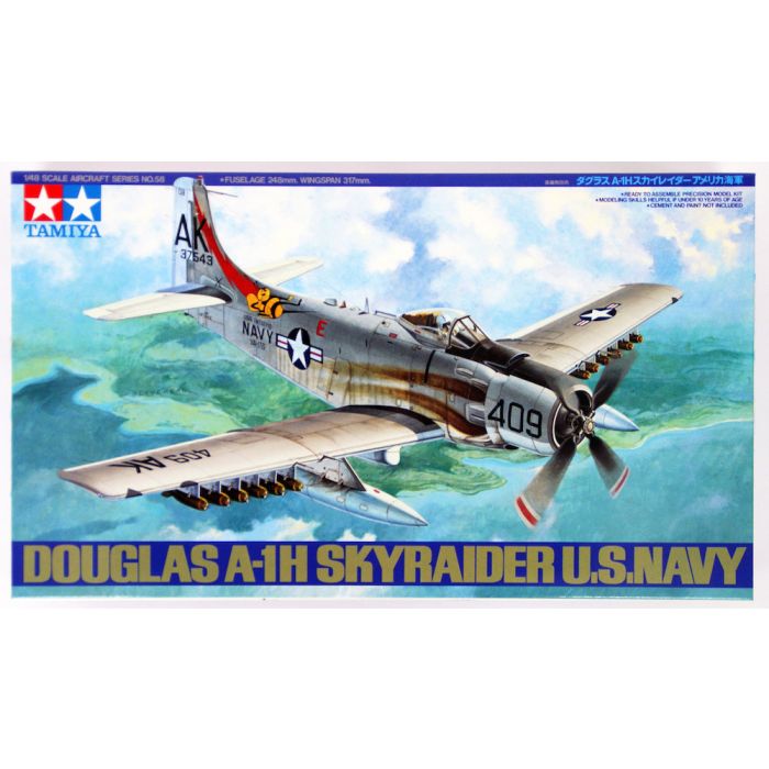 Tamiya 1/48th scale Douglas Skyraider US Navy