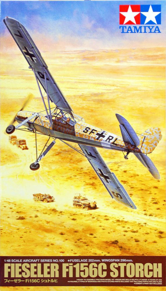 Tamiya 1/48th scale Fiesler Fi 156C Storch - Milestone Release