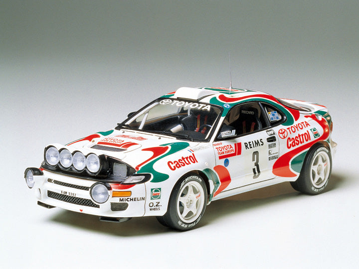 Tamiya 1/24th scale Castrol Celica '93 Monte Carlo Rally winner