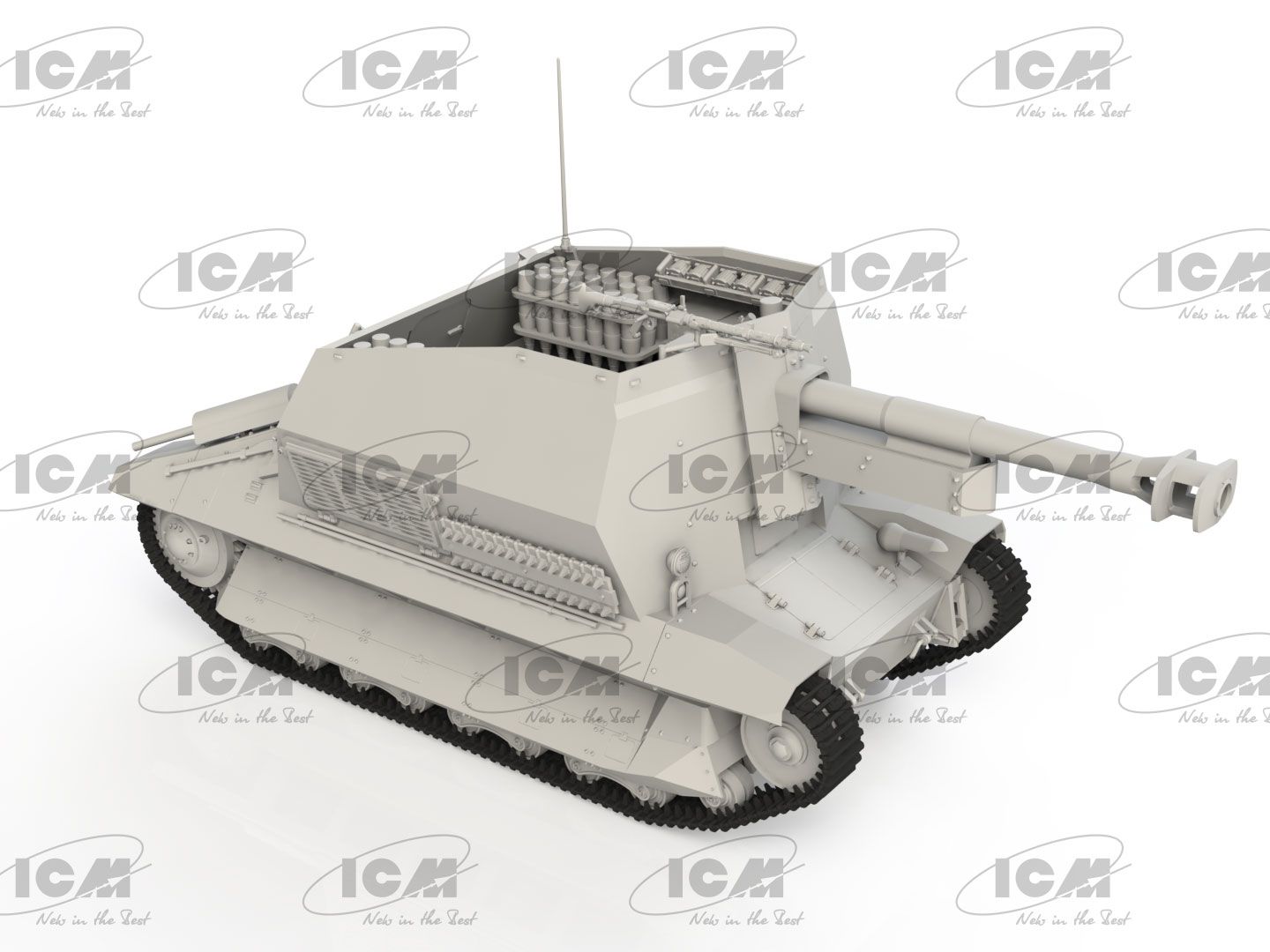 ICM 1/35th scale 10.5cm leFH 16(Sf) auf Geschutzwagen FCM36(f)