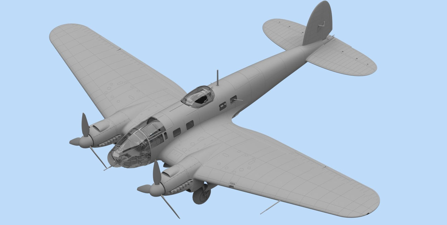 ICM 1/48th scaleHe 111H-6 North Africa