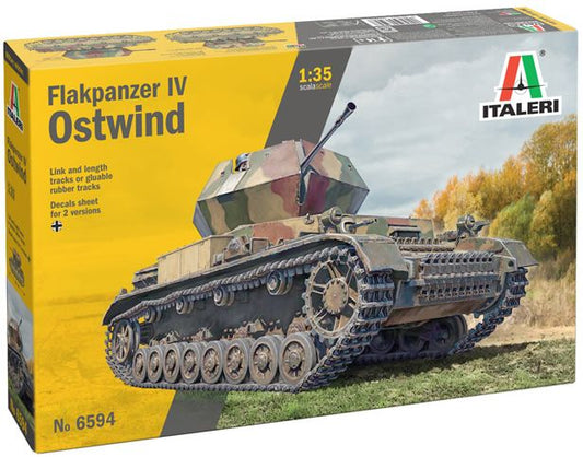 Italeri 1/35th scale Flakpanzer IV Ostwind