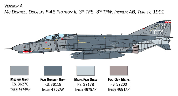 Italeri 1/72nd scale F-4E/F Phantom II