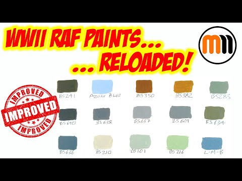 ICM WWII RAF Basic Mixing Bundle - 12 paints in 12 colours (Preorder)