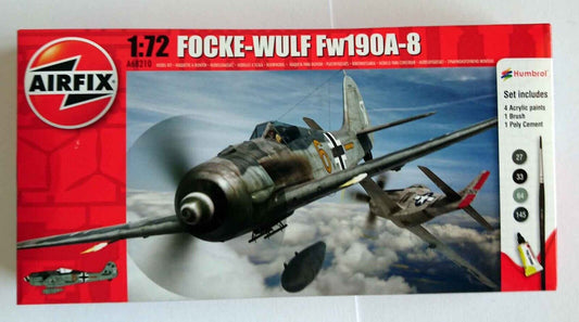 Airfix 1/72nd scale Focke-Wulf Fw190A-8 Starter Kit