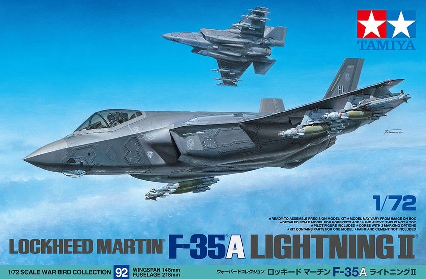 Tamiya 1/72nd scale F-35A