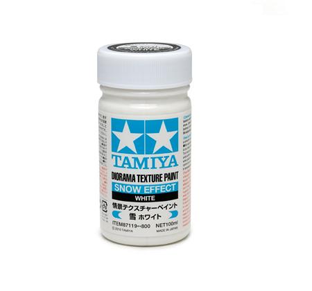 Tamiya Diorama Texture Paint (Snow Effect, White)